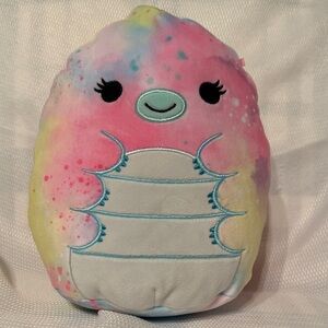 Squishmallows‎ Noe the Sea Slug 8 Inch Rainbow Tie Dye Galaxy Plush Toy 2021